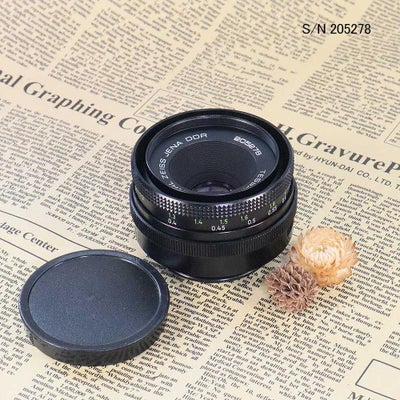 保証付 】【中古】 Jena DDR Tessar 50mm F2.8 Carl Zeiss ドイツ製 