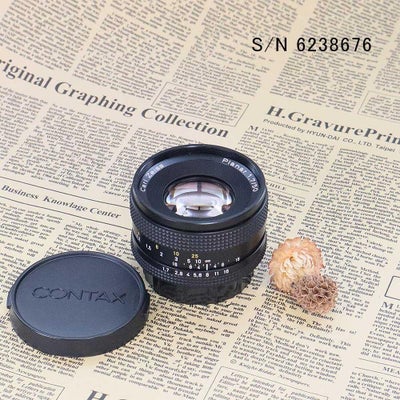 保証付 】【中古】 CONTAX CARL ZEISS T* PLANAR 50mm F1.7 AEJ S/N