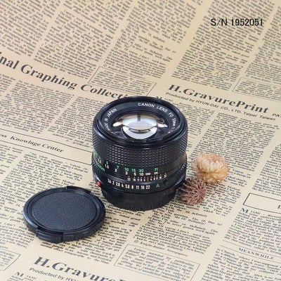 保証付 】【中古】 オールドレンズ Canon New FD 50mm f1.4 キヤノン 