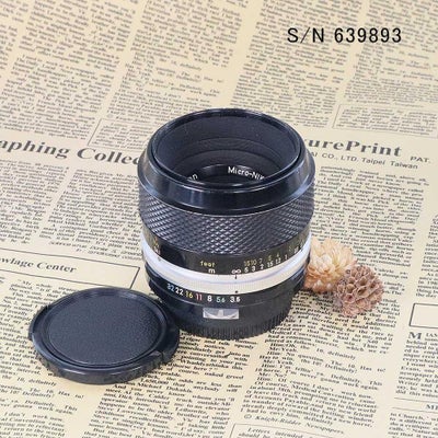 保証付 】【中古】 Nikon Micro-NIKKOR-P Auto 55mm F3.5 ニコン F 