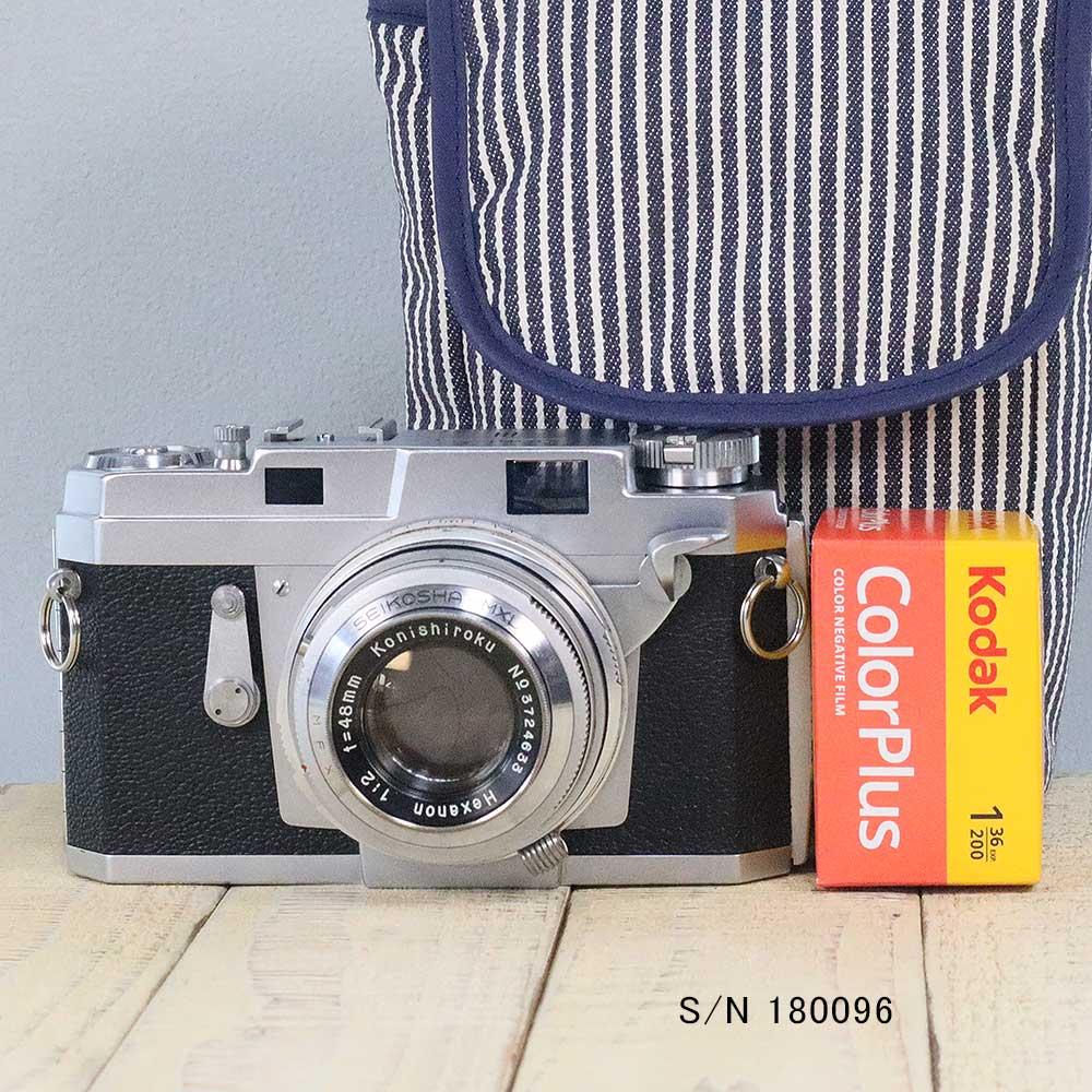 KONICA III フィルム一眼レフカメラ　ケース付き 中古】【送料無料】【保証付 】KONICA III S/N 147911（ケース